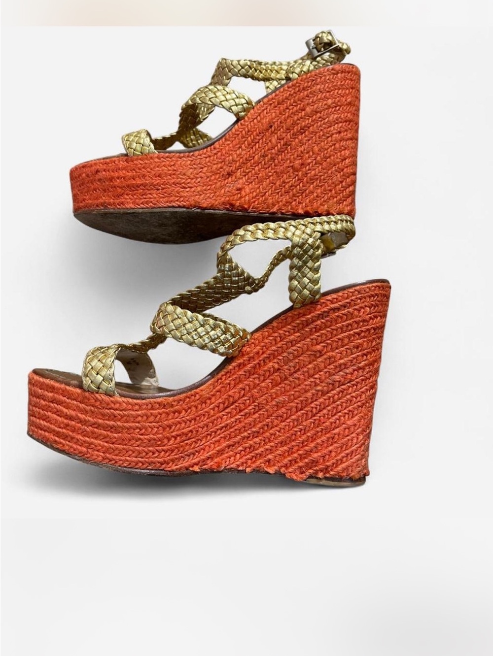 Kate Spade Summer Rafia Wedges - Picture 4 of 8